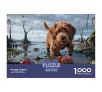 Spanish Water Dog1000 Piece Jigsaw Puzzle for Adultspet Dog Premium Box, Extra Fun, Challenging Puzzles, for Women, Gifts for Men, Brain-Teasing70x50cm/1000pcs