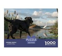 Spanish Water Dog1000 Piece Jigsaw Puzzle for Adultspet Dog Premium Box, Extra Fun, Challenging Puzzles, for Women, Gifts for Men, Difficult70x50cm/1000pcs