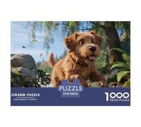 Spanish Water Dog1000 Piece Jigsaw Puzzle for Adultspet Dog Premium Box, Extra Fun, Challenging Puzzles, for Women, Gifts for Men, Difficult38x26cm/1000pcs