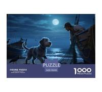 Spanish Water DogPuzzles 1000 Piecespet Dog Premium Box, Extra Fun, Challenging Puzzles, Gift for Women/Men, Difficult Adult Jigsaw70x50cm/1000pcs