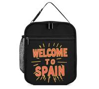 Spanish Welcome to Spain Women Insulated Lunch Bag for Work