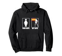 Spanish Wife Outfit for Husband Marriage Spain Flag Pullover Hoodie