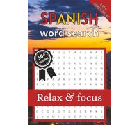 Spanish Word Search Puzzle Book: Word Searches with Easy to Read Print about Spanish, Spain, Spain discovery and more I 6X9 inches, 110 pages I 50+ ... … Gift for Vacations, Holidays and Free Times