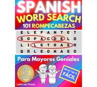Spanish Word Search | Sopa De Letras Para Mayores Geniales y Adultos: Letra Muy Grande - 1200+ Palabras - Perfecto Para Mantener la Mente Sana, Como ... - Nivel 1 de 3, Fácil (Serie Sopa de Letras)