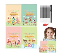 Spanish Writing Exercises Workbook, Spanish Handwriting Books for Kids | Spanish Writing Practice Notebook | Spanish Writing Notebook with Pens and Grip for Boys Girls Kids