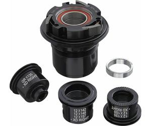 Spank Alloy XD Freehub Body including 2 bearings and endcaps for 12mm axles