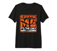 Spank Me It's The Only Way I Learn Premium T-Shirt