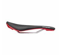 Spank Oozy 220 Saddle 265x144mm Unisex 280g Black/Red