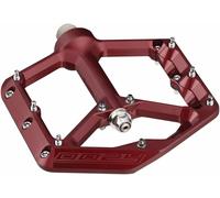 Spank Oozy Pedals - Platform, Aluminum, 9/16", Red