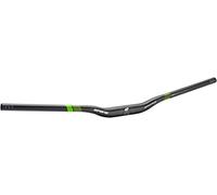 Spank Spike Handlebar Unisex Adult Cycle Helmet, Black/Green