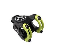 Spank Split Enduro Trail Shotpeen Anodized Bicycle Stem, Black/Green, 33mm