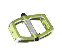 Spank Spoon 110 Pedals - Platform, Aluminum, 9/16", 110mm Wide, Green