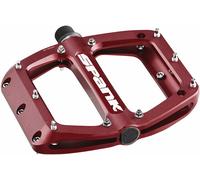 Spank Spoon 110 Pedals - Platform, Aluminum, 9/16", 110mm Wide, Red
