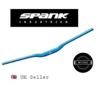 Spank SPOON 35 MTB Bike Riser Handlebar Bar 800mm - 25 mm Rise - Blue RRP £69.99