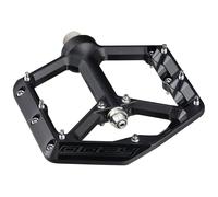 Spank Spoon Oozy Pedals - Platform, Aluminum, 9/16", 100mm Wide, Black