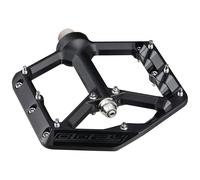 Spank Spoon Oozy Pedals - Platform, Aluminum, 9/16", 100mm Wide, Black