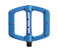 Spank Spoon 100 Pedals - Platform, Aluminum, 9/16", 100mm Wide, Blue