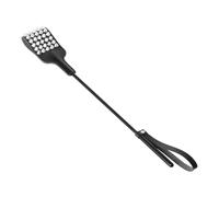 Spanking Paddle Leather SM Flirt Tool with Rivet for Extra Sensation Flirt Fetish Adult Paddle Whip Restraint Bondage Toy for Role Play Bed Bondage Sex Play