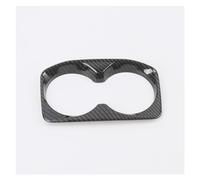 SPANN Car Drink Water Cup Holder Frame Chrome For Peugeot 3008 For GT 5008 2017 2018 2019 2020 2021 2022 Interior Accessories Carbon Fiber Cover Trim Car Interior (Size : Abs carbon fiber)