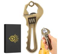 Spanner Bottle Opener, Beer Gadgets, Wrench Opener with Gift Box, Unique Gifts for Engineer, Christmas Gifts for Men Dad, Birthday Thanksgiving Day Present for Beer Lovers, Bar Party Kitchen Tools