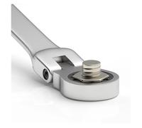 Spanner, Flex-Head Ratcheting Wrench Set,1Pcs Metric 6-24mm Chrome Vanadium Steel Universal Spanners for Car Repair Hand Tools,Tools(7mm)