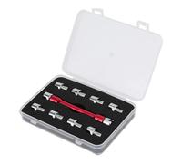 Spanner for Motorcycle Spokes, Non-Slip Wrench with 10 Heads - Set of Keys for 5-6.8 mm Motorcycle Spokes - for Wheel Alignment Adjustments for Mechanical Cyclists on the Road Home Garage