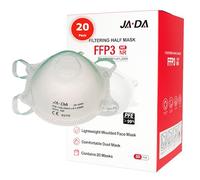 Spanner In The Works - FFP3 Mask Moulded Disposable Face Masks (Box of 20) Dust Mask - Suitable Sanding - Construction - Building - DIY - Industrial PPE Facemask Supplies