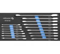 spanner set with ratchet 16 pieces HT7G146