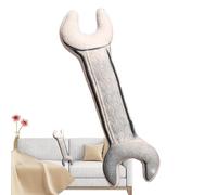 Spanner Soft Toy - Large Plush Cushion Decor , Decorative Stuffed Pillow Companion | Adults Children Relaxation Joy Utility Everyday Spaces Cherished Addition Charming Design 70cm ,Wrench Plush