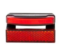 Spanninga Pimento Xdvs 80 Mm Rear Light One Size Black / Red
