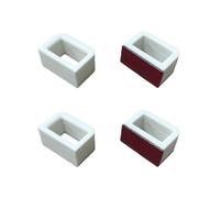 SPANSEE 4 PCS Scissor Holder for Sewing Machines, Sewing Machine Scissor Mount, Sewing Accessories, Craft Tool (Includes Sticky Strips)