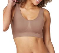 Spanx Breast of Both Worlds Reversible Comfort Bra, Café Au Lait/Chestnut Brown, XS