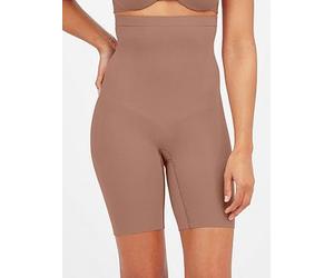 Spanx Everyday Seamless Shaping High Waisted Short, Light Brown, Size S, Women Light Brown
