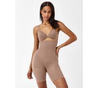 Spanx female Everyday Seamless Shaping Medium Control High-Waisted Shorts - Brown, Beige,Brown,Black