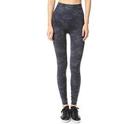 SPANX Leggings for Women Look at Me Now Seamless Leggings, Black Camo, M