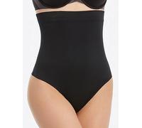 Spanx Medium Control High Waist Thong, Black, Size Xs, Women Black