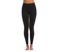 Spanx Seamless Leggings - Comfortable Athletic Wear - Core & Tummy Control for Shaping - Natural Waist Fit - Black - X-Large