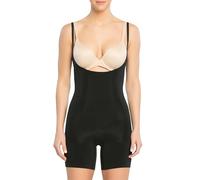 Spanx Shapewear 10130R-VERY Underbust Décolletage Girdle Bodysuit Short Leg Black Size M