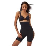 Spanx SPANXsculpt Power Series High-Waisted Mid-Thigh Short - Lightweight, All-Day Comfort - Core Control Shapewear - Very Black - Large