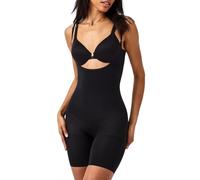 Spanx SPANXsculpt Power Series Open-Bust Mid-Thigh Bodysuit - Level 4 Compression - Lightweight Body Shaper - Shapewear for Women - Very Black - 3X