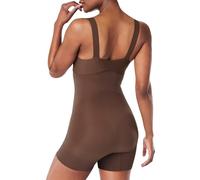 SPANX SPANXsculpt Seamless Power High-Waisted Shorty - For All Hemline Lengths - Core Control Shapewear - Seamless Underwear Chestnut Brown