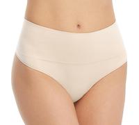 Spanx Shapewear for Women Everyday Shaping Tummy Control Panties Thong, Soft Nude, XS