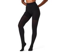 Spanx Women's Luxe Leg Mid-Thigh Shaping Tights Very Black B
