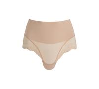 Spanx Undie-tectable Lace-trimmed Seamless Briefs - Nude - L (UK14 / L)