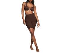 Spanx Women's Assets Mid-Thigh Seamless Shapewear Shorts Briefs, Chestnut Brown, 3X
