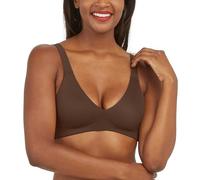 Spanx Women's Bra-Llelujah! Unlined Bralette Bra, Chestnut Brown, M