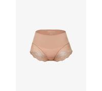 Spanx Womens Cafe Au Lait Undie-tectable Floral-lace Woven Briefs M