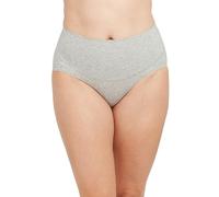 Spanx Women's Cotton Control Brief, Heather Grey, XS