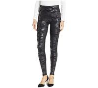 Spanx Women's Faux Leather Camo Leggings
