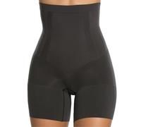 Spanx Women's High-Waisted Mid-Thigh Short, VERY BLACK, S